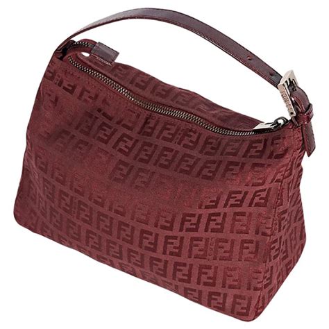 red fendi duffle bag|vintage red fendi bag.